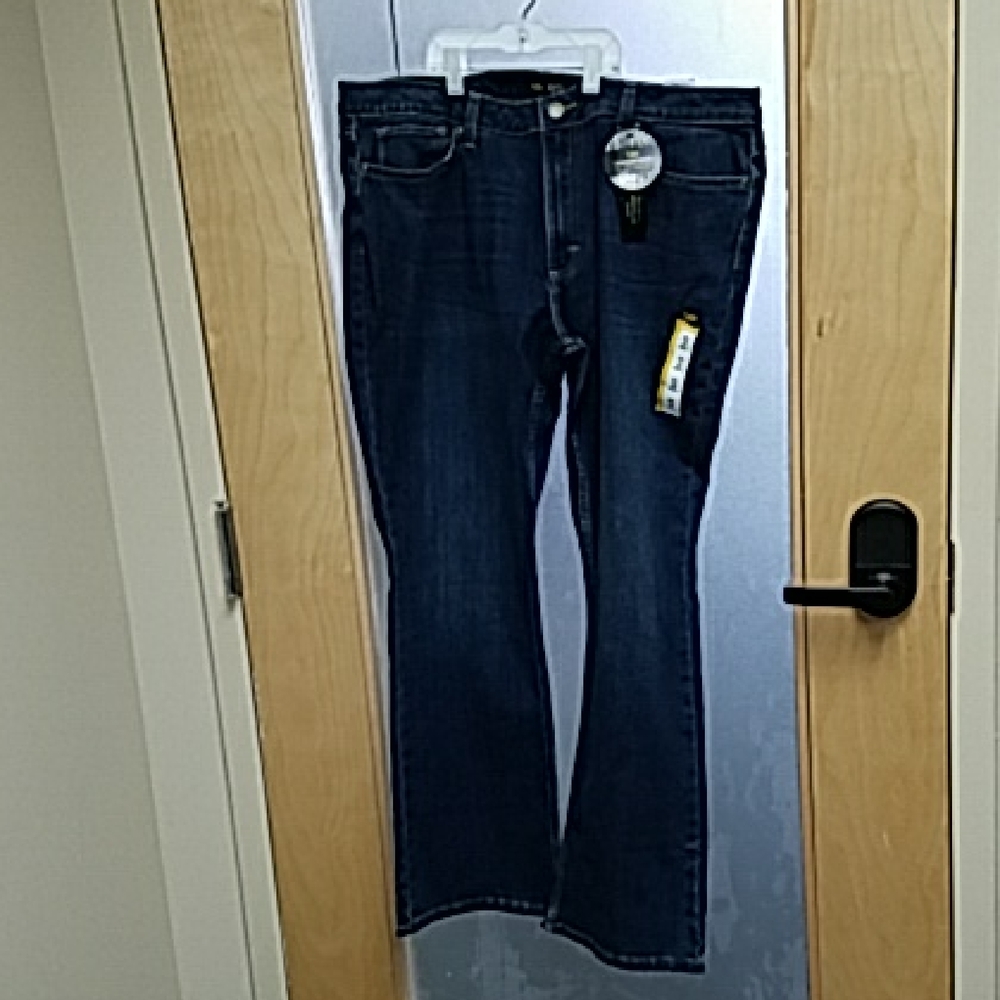 Lee Mens Dark Blue Bootcut Jeans